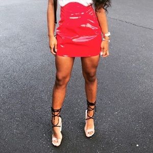 Unicorn Universe Red Corset Skirt